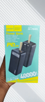 🔋 REGRSI RE-PB401 Power Bank – 40000mAh বিশাল ক্ষমতার পোর্টেবল চার্জার - Image 2