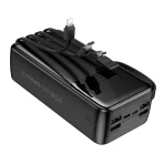 Hoco MMJ13 Rest 30000mAh Power Bank with Built in Cables - Image 3