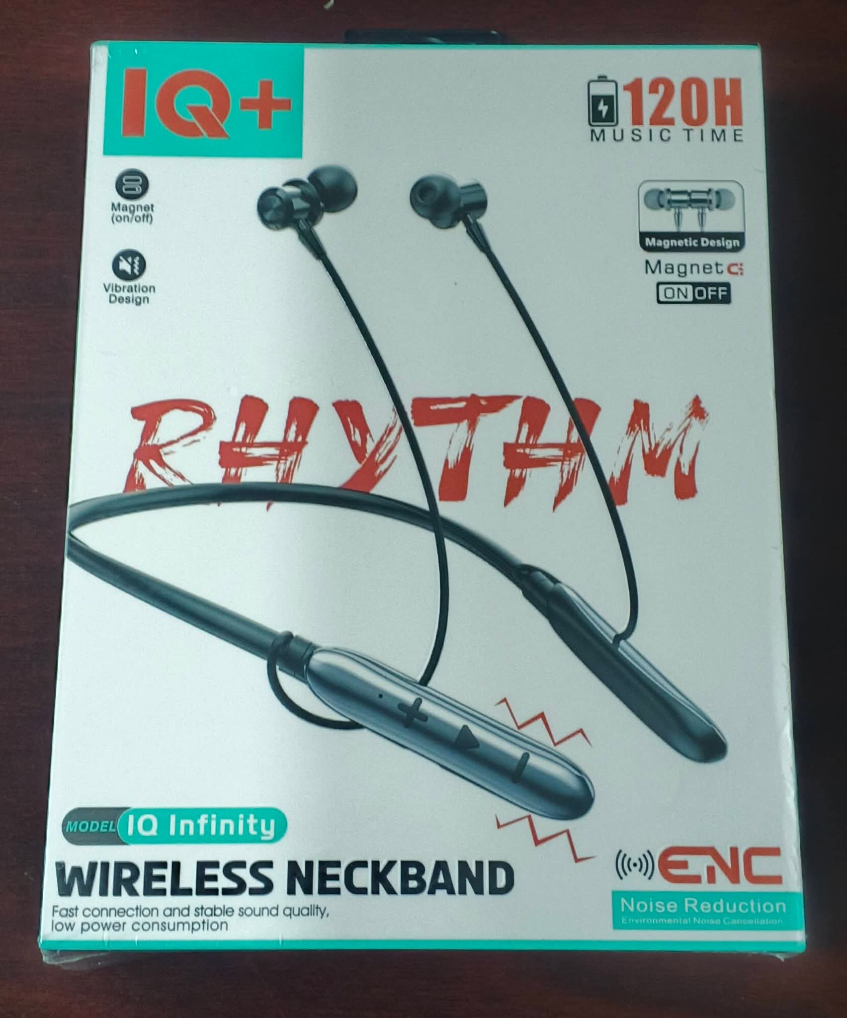 FB_IMG_1772033207311 đĨ IQ+ Rhythm Wireless Neckband (IQ Infinity) - Image 1