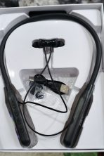 IQ+ Metal Neckband Wireless Earphone! - Image 4