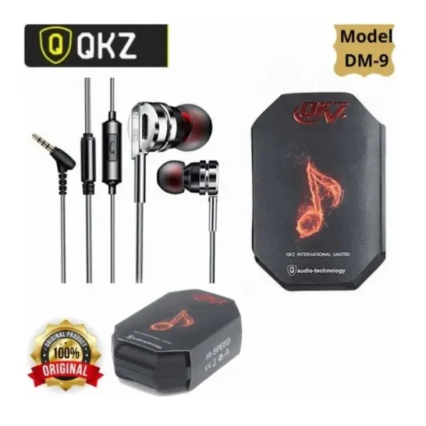 QKZ DM9 Earphone🎧100% Original🔥