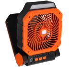 X16 Solar Rechargeable Fan – Fan + Light + Power Bank (3 in 1) - Image 6